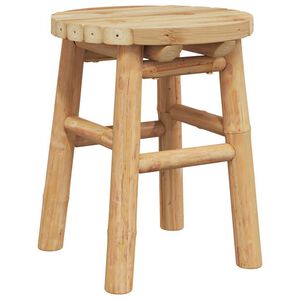 vidaXL Taburet Naturlig bambus 30 x 30 x 36 cm Bambus