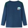 Sweatshirt til b&oslash;rn str. 128 marinebl&aring;