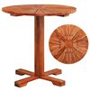 vidaXL bistrobord 70x70 cm massivt akacietr&aelig;