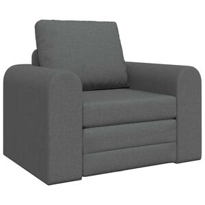 vidaXL Sovesofa M&oslash;rkegr&aring; 98 x 71 x 83 cm Stof