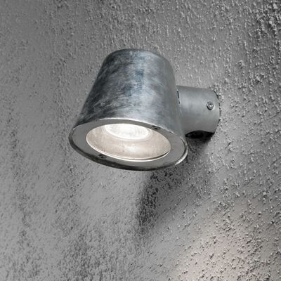 KONSTSMIDE væglampe Trieste galvaniseret