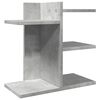 vidaXL hylde til skrivebord 42x21,5x42 cm konstrueret tr&aelig; betongr&aring;