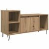 vidaXL TV-skab 100 x 35 x 55 cm Artisan Egetr&aelig; Konstrueret tr&aelig;