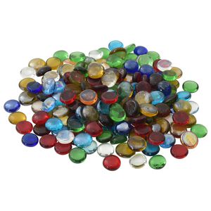 vidaXL Glasnugget 17-19 mm Flerfarvet Glas