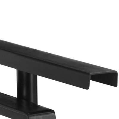 vidaXL højdejustérbart spisebordsstel 150x60x90 cm støbejern