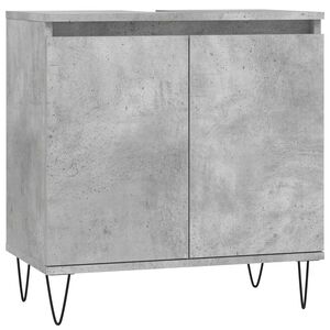 vidaXL badev&aelig;relsesskab 58x33x60 cm konstrueret tr&aelig; betongr&aring;
