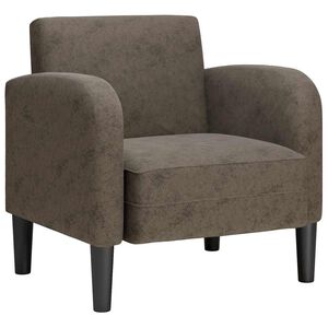 vidaXL sofastol med arml&aelig;n 54 cm kunstl&aelig;der m&oslash;rkegr&aring;