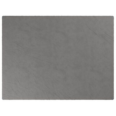 vidaXL tyngdetæppe med betræk 150x200 cm 7 kg stof grå