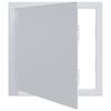 vidaXL Adgangspaneler Hvid 30 x 30 cm ABS Plastik