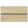 vidaXL vaskeskab 80x38,5x45 cm konstrueret træ sonoma-eg