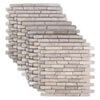 vidaXL Mosaik Fliser Cremefarvet 30 x 30 cm Marmor