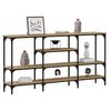 vidaXL Konsolbord artisan eg 160 x 29 x 80 cm Konstrueret tr&aelig;