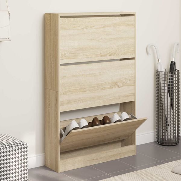 vidaXL Flip skuffeh&aelig;ngsel 2 pcs S&oslash;lv 235 x 155 x 30 mm Jern