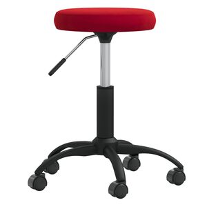 vidaXL massagetaburet fl&oslash;jl vinr&oslash;d