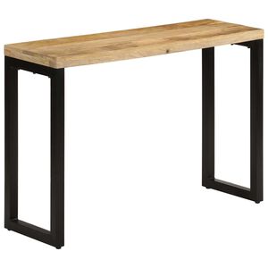 vidaXL konsolbord 110x35x76 cm massivt ru mangotr&aelig;