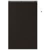 vidaXL Persienner M&oslash;rk Brun 145 x 250 cm 35 mm Massivt Paulownia Tr&aelig;