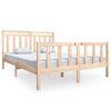 vidaXL sengeramme 150x200 cm King Size massivt tr&aelig;
