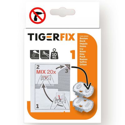 Tiger monteringsmateriale TigerFix Type 1 metal 398730046