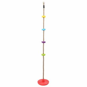 vidaXL Klatre Rep Flerfarvet 30 x 30 x 200 cm Plastik
