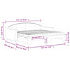 vidaXL daybed med udtr&aelig;k og madras 90x190 cm stof sort