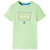 T-shirt til b&oslash;rn str. 140 limegr&oslash;n