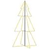 vidaXL lysende juletr&aelig; 120x220 cm 300 LED'er indend&oslash;rs/udend&oslash;rs