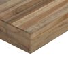 vidaXL konsolbord i massivt teak 120 x 35 x 81 cm