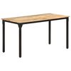 vidaXL spisebord 140x70x76 cm ru mangotr&aelig;