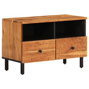vidaXL tv-bord 70x33x46 cm massivt akacietr&aelig;