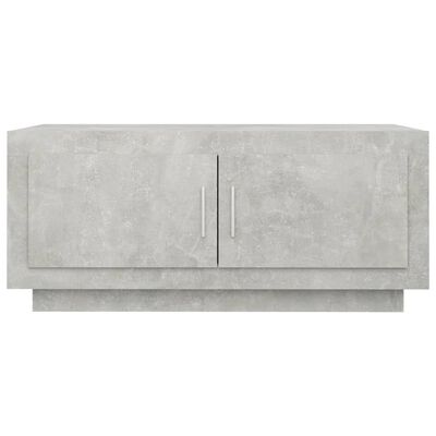 vidaXL sofabord 102x50x45 cm konstrueret træ betongrå