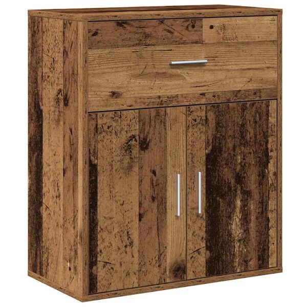 vidaXL Sideboard Gammelt tr&aelig; 60 x 31 x 70 cm Konstrueret tr&aelig;