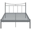 vidaXL sengestel 120x200 cm metal grå