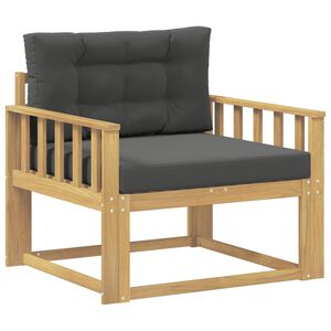 vidaXL Udend&oslash;rs Mellem Sofa Polyester Hvid