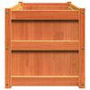 vidaXL plantekasse 90x50x50 cm massivt fyrretr&aelig; gyldenbrun