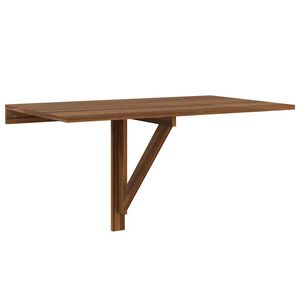 vidaXL v&aelig;gh&aelig;ngt klapbord 100x60x56cm konstrueret tr&aelig; brun egetr&aelig;sfarve