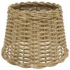 vidaXL lampesk&aelig;rm til loftlampe &Oslash;30x20 cm flet brun