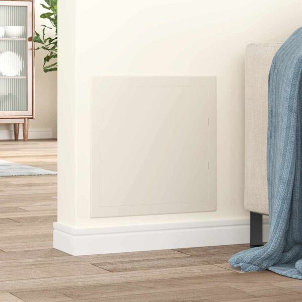 vidaXL Adgangspaneler Hvid 35 x 35 cm ABS Plastik