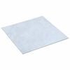 vidaXL Selvkl&aelig;bende Gulvplanker Hvid marmor 30,5 x 30,5 cm 20 stk. PVC