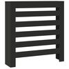 vidaXL radiatorskjuler 78x20x82 cm konstrueret tr&aelig; sort