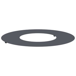 vidaXL egnet til flad tr&aelig;ring Antracit &Oslash;30 / 60 cm St&aring;l