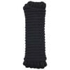 vidaXL B&aring;dsnor 12 mm 12 m Sort Polyester