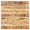 vidaXL bordplade 25-27 mm 70x70 cm massivt mangotr&aelig;