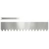 vidaXL Plænekant 30 pcs Sølv 100 x 0.05 x 20 cm Galvaniseret stål