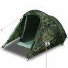 vidaXL 3-personers campingtelt vandt&aelig;t camouflage