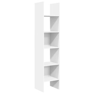 vidaXL bogreol 40x35x180 cm konstrueret tr&aelig; hvid