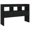 vidaXL Dressoir 105x30x70 cm bewerkt hout zwart dres