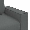 vidaXL Sofa 3 pcs M&oslash;rkegr&aring; 220 x 80 x 84 cm Linned-blandet stof
