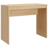 vidaXL skrivebord 90x40x72 cm konstrueret træ sonoma-eg