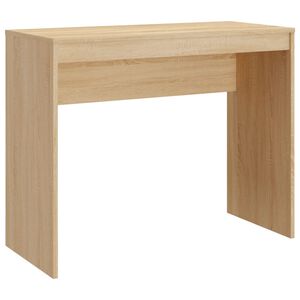 vidaXL skrivebord 90x40x72 cm konstrueret træ sonoma-eg