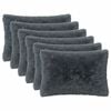vidaXL Pude 6 stk. HEERLEN Antracit 40 x 60 cm PV Fleece